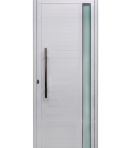 PORTA LAMBRIL COM PUXADOR E TIRA DE VIDRO- LINHA PREDIAL
