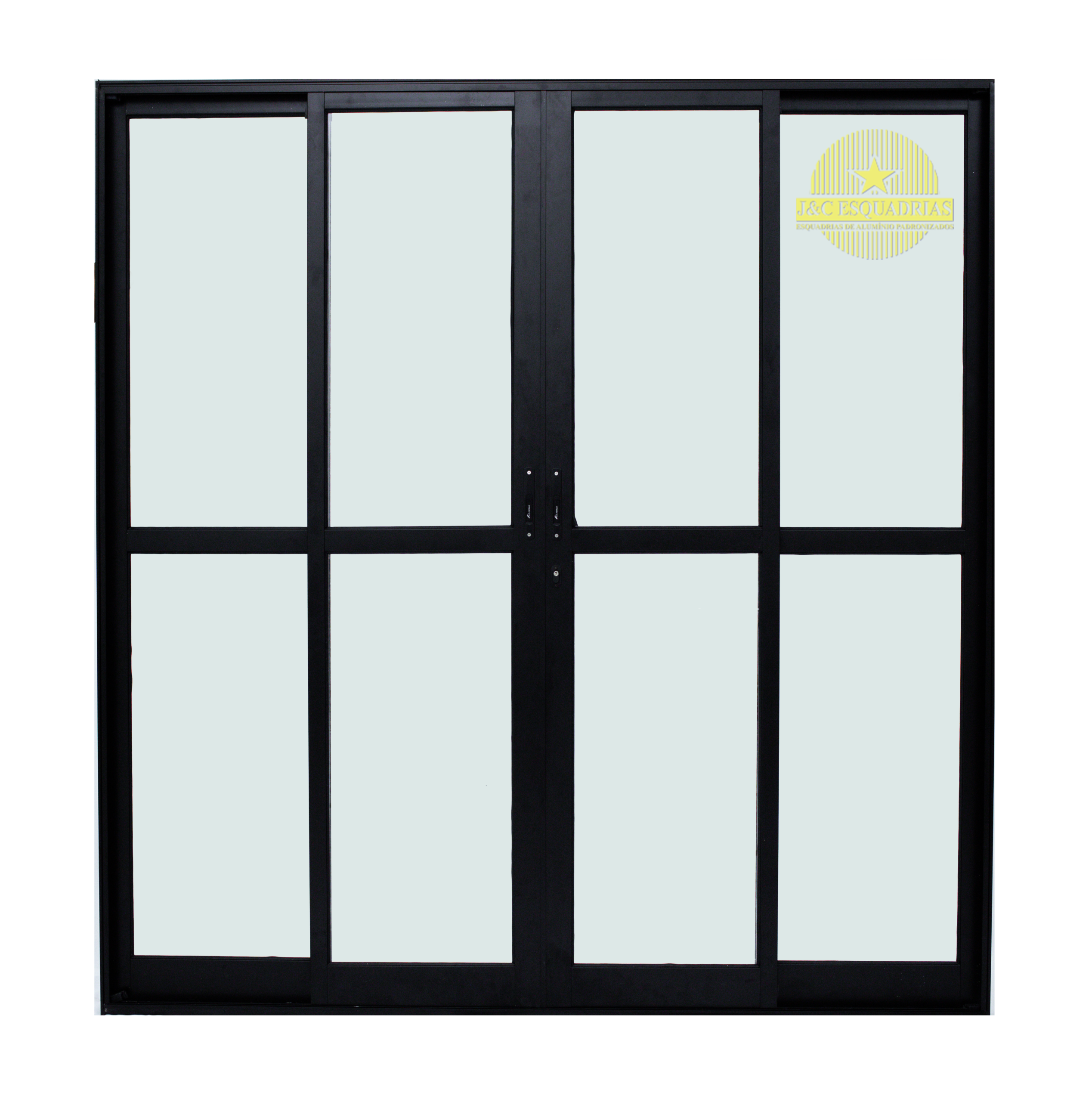 PORTA BALCÃO 4 FOLHAS – LINHA PREDIAL