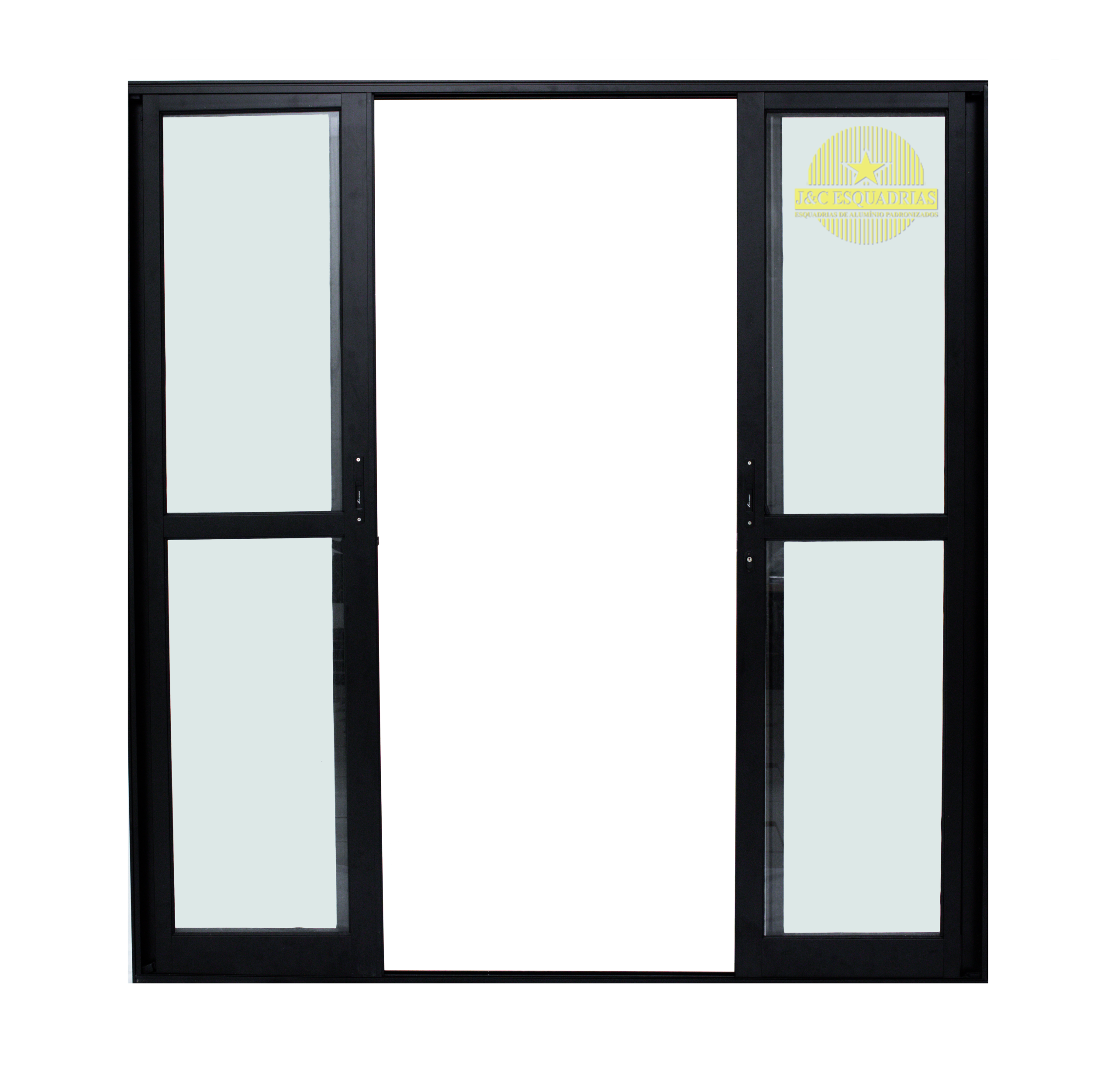 PORTA BALCÃO 4 FOLHAS – LINHA PREDIAL - Imagem 2
