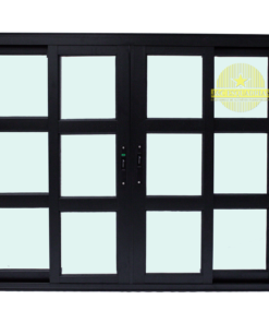 VITRO 4 FOLHAS COM TRAVESSA - LINHA PREDIAL