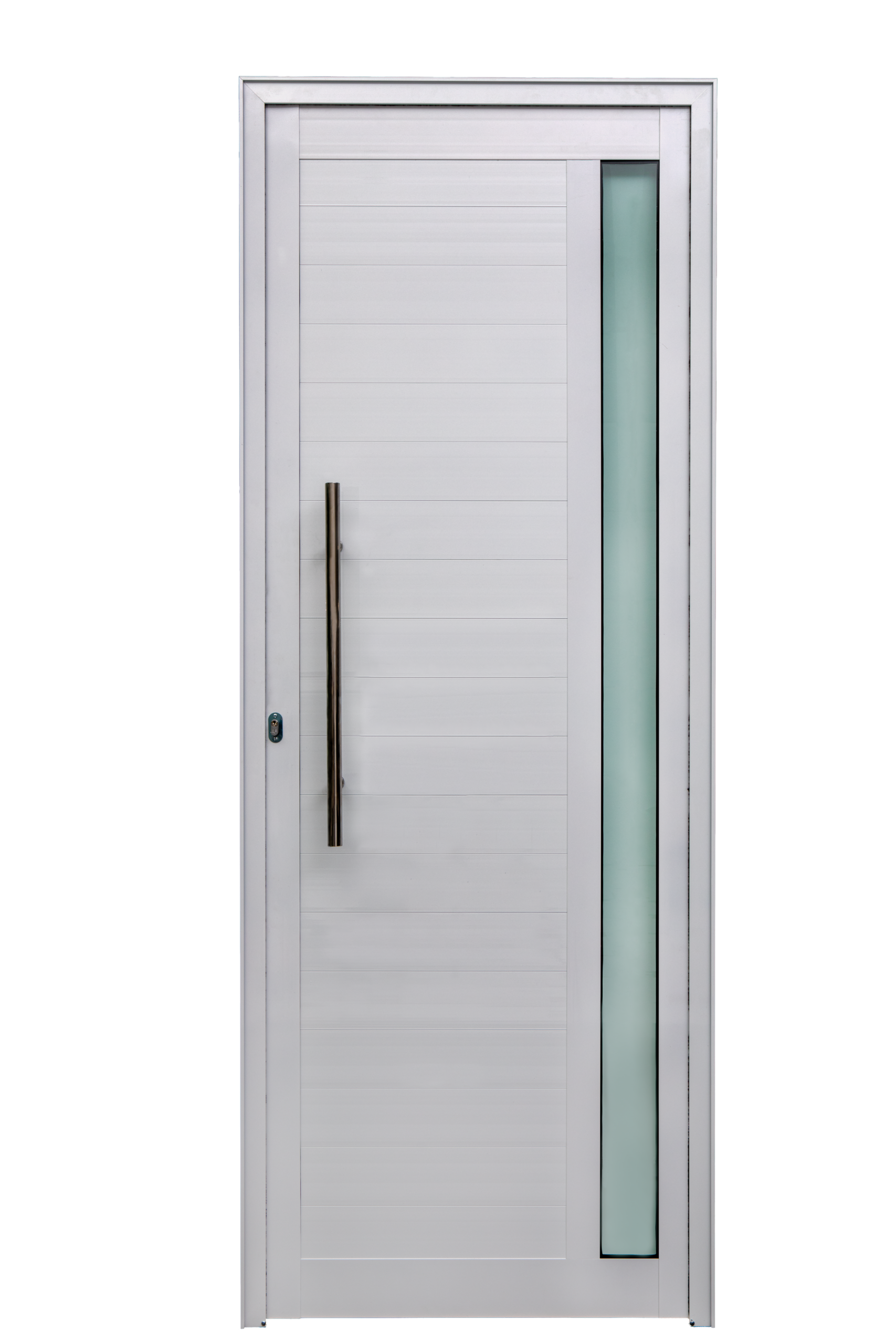 PORTA LAMBRIL COM PUXADOR E TIRA DE VIDRO- LINHA PREDIAL - Imagem 3