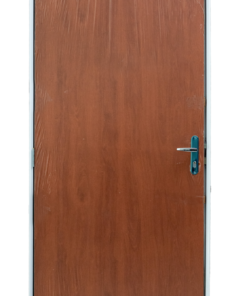 PORTA MOGNO COM BATENTE DE ALUMINIO